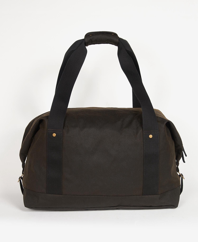 Bolsas Barbour Essential Wax Holdall Hombre Verde Oliva | 169345-YBW
