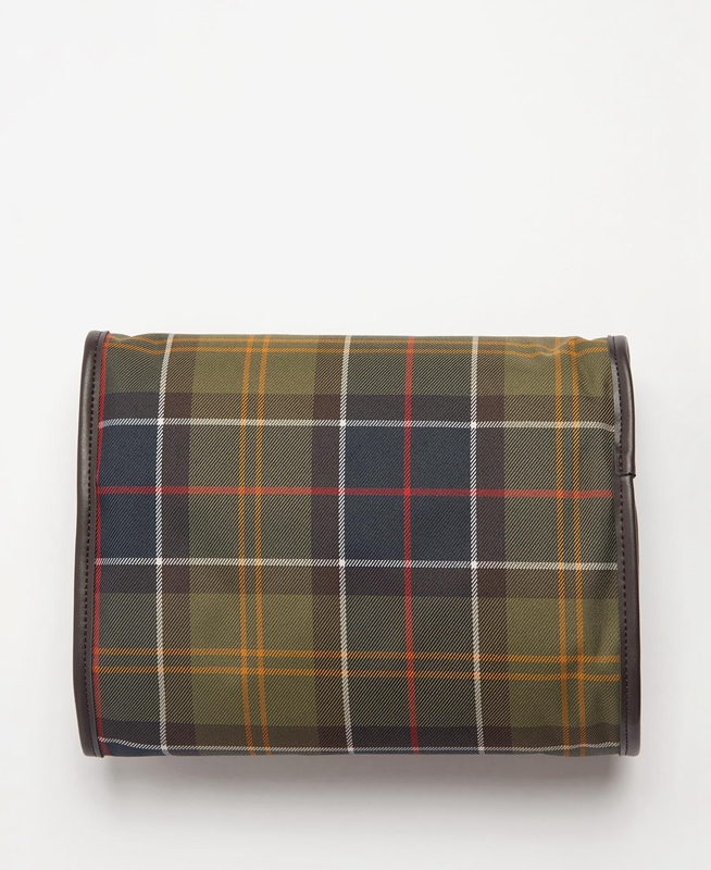 Bolsas Barbour Tartan Hanging Washbag Hombre Multicolor | 059381-LBV
