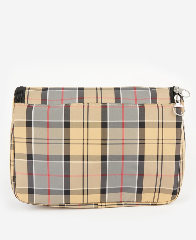 Bolsas Barbour Tartan Hanging Washbag Hombre Beige | 218093-VAB