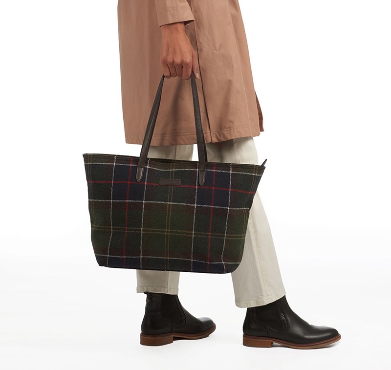 Bolsas Barbour Tasche Witford Tartan Tote Mujer Multicolor | 017963-YQF