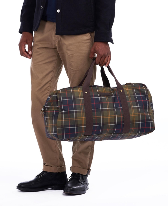 Bolsas Barbour Torridon Tartan Holdall Hombre Multicolor | 312674-JPH
