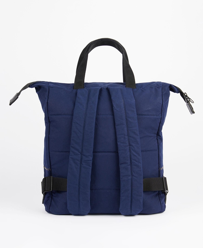 Bolsas Barbour x Ally Capellino Ben Backpack Hombre Azul Marino | 214937-FDE
