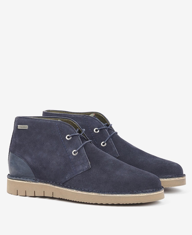 Botas Barbour Kent Desert Hombre Azul Marino | 968237-JVG