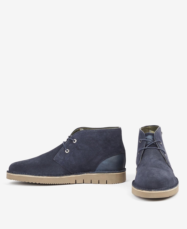 Botas Barbour Kent Desert Hombre Azul Marino | 968237-JVG