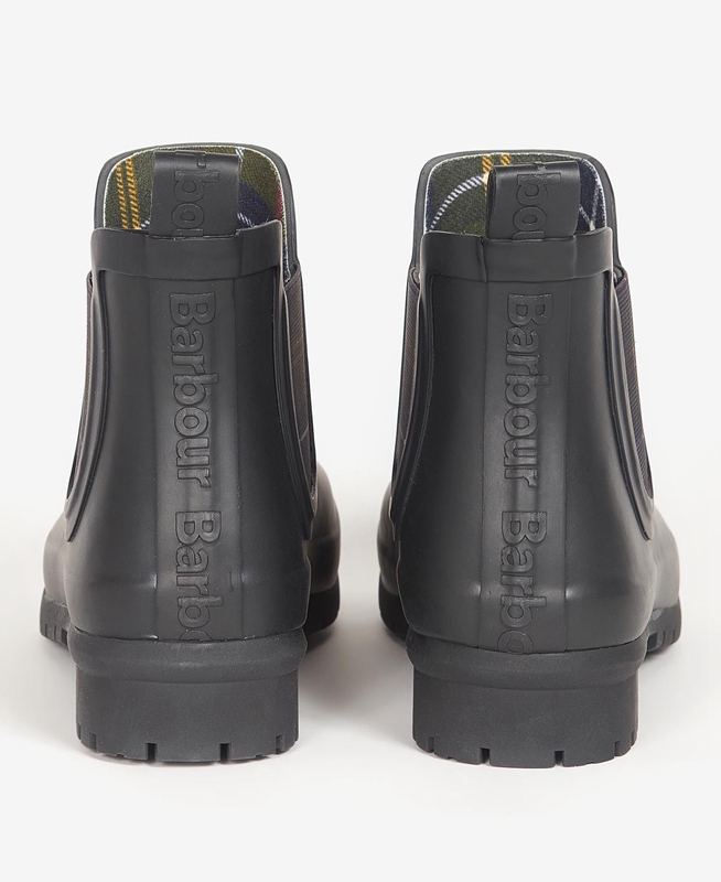 Botas Barbour Kingham Mujer Negras | 574028-SYI
