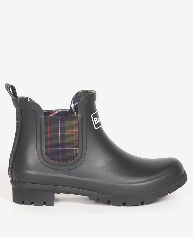 Botas Barbour Kingham Mujer Negras | 574028-SYI