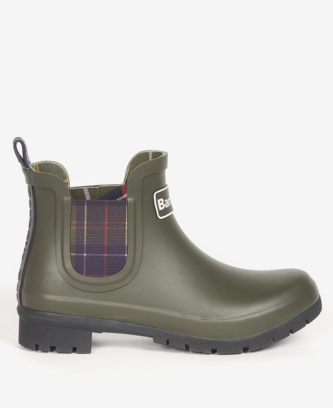 Botas Barbour Kingham Mujer Verde Oliva | 479516-RZU