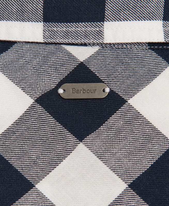Camisas Barbour Baymouth Mujer Negras Gris | 640921-NRY