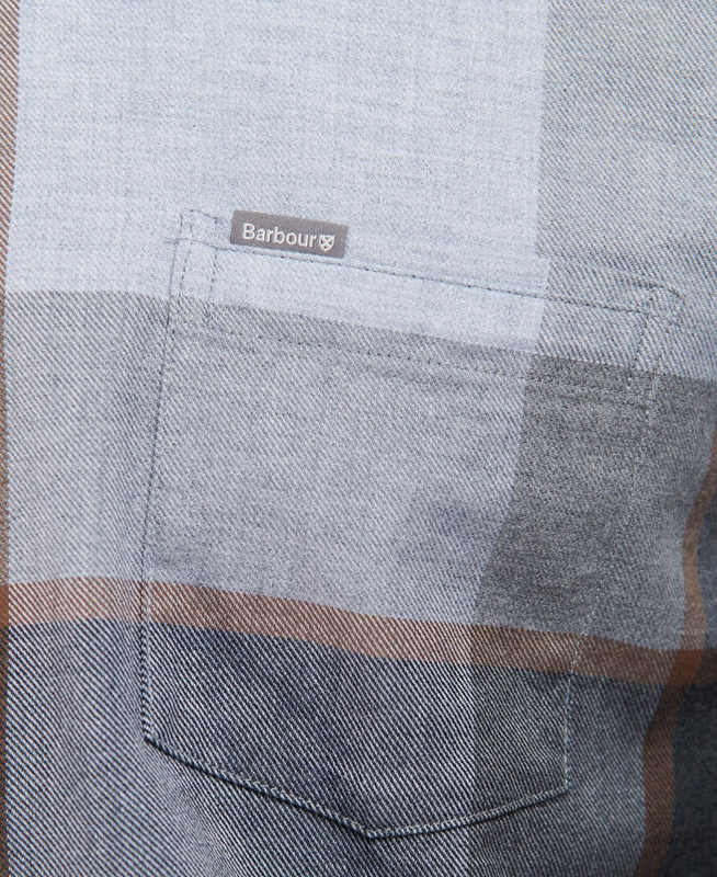 Camisas Barbour Dunoon Taillored Hombre Gris | 678392-ICQ