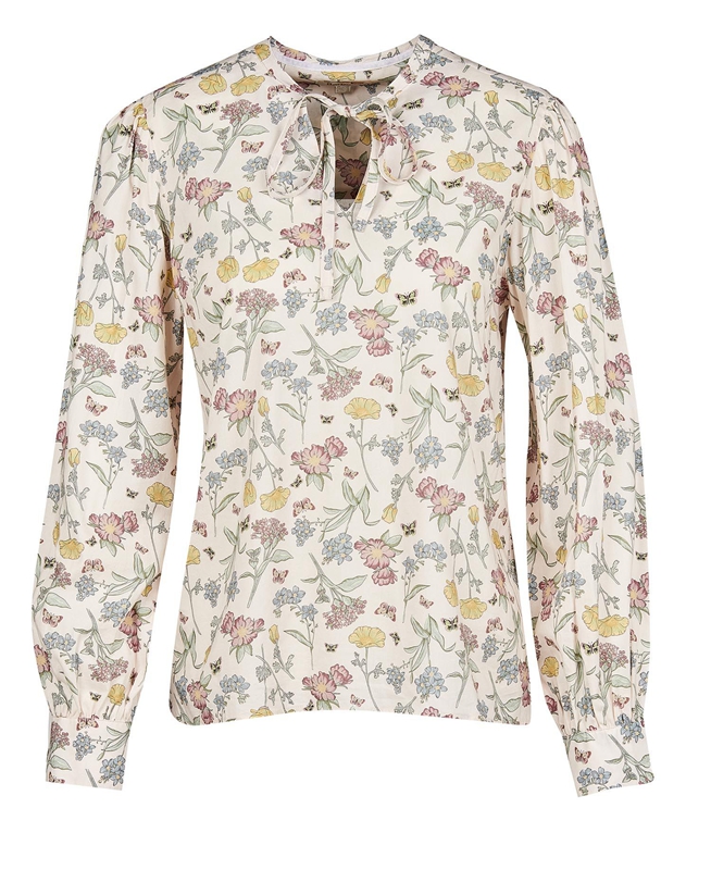 Camisas Barbour Esme Top Mujer Multicolor | 028913-MOX