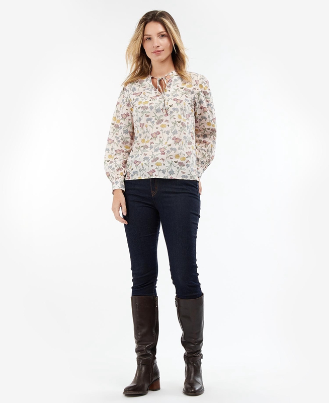 Camisas Barbour Esme Top Mujer Multicolor | 028913-MOX