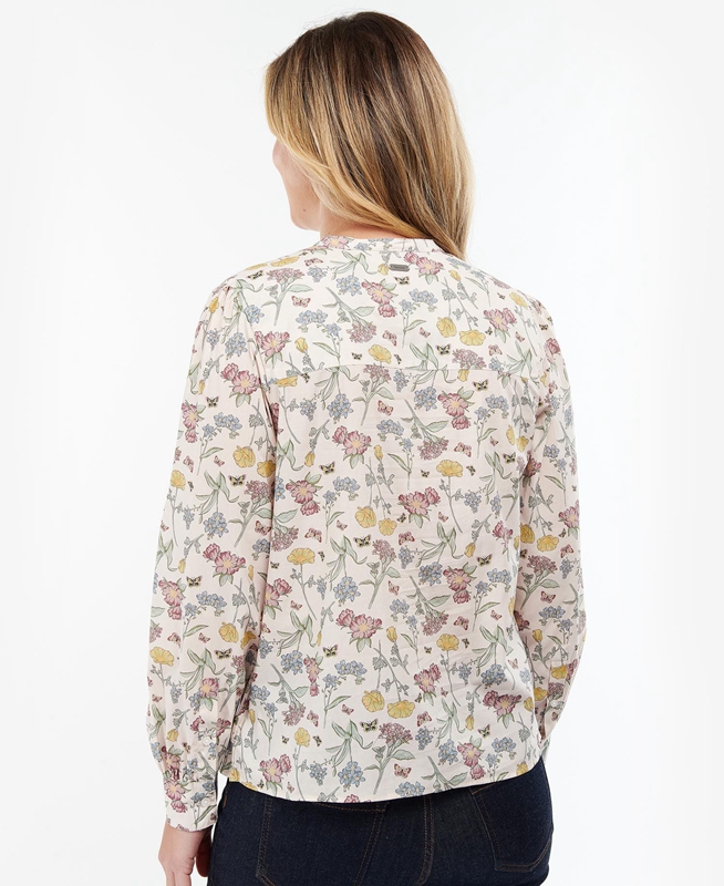 Camisas Barbour Esme Top Mujer Multicolor | 028913-MOX