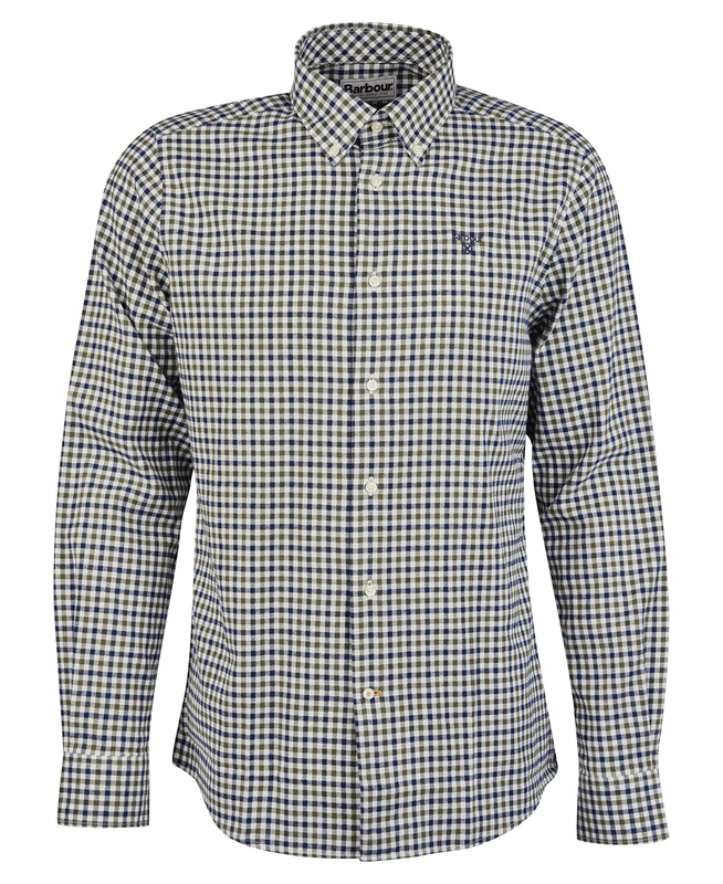 Camisas Barbour Finkle Tailored Hombre Azules | 067183-SKH