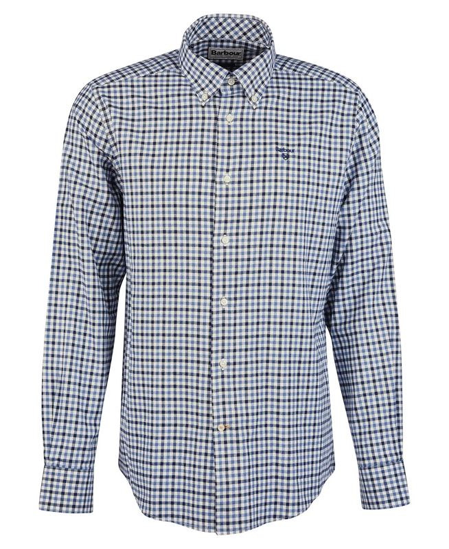 Camisas Barbour Finkle Tailored Hombre Azules | 986127-JGQ