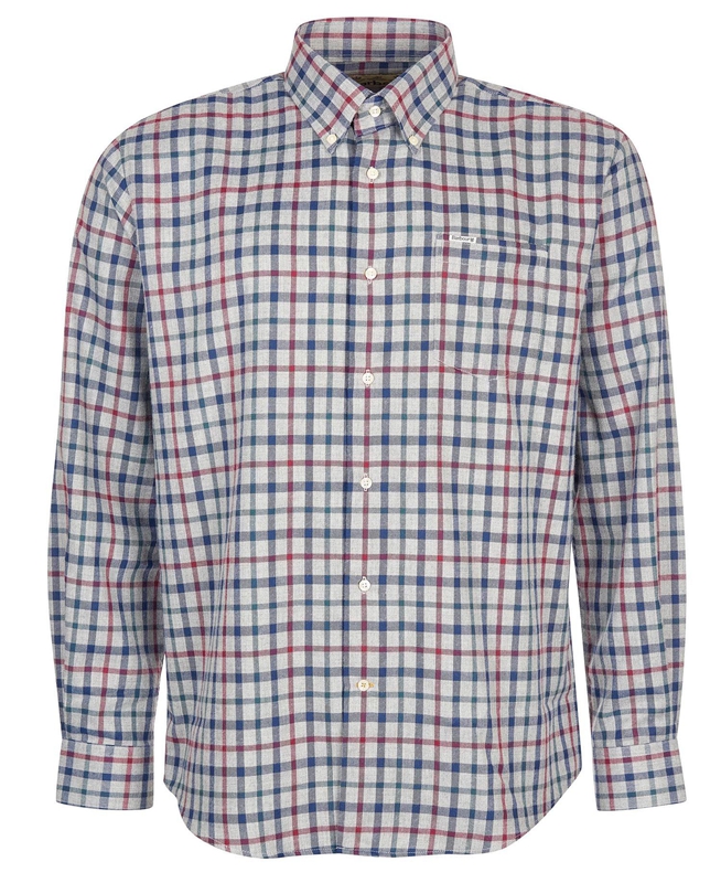 Camisas Barbour Hemd Coll Thermo Hombre Gris | 208174-VYX