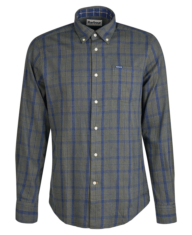 Camisas Barbour Inverbeg Tailored Hombre Gris | 230459-OQK