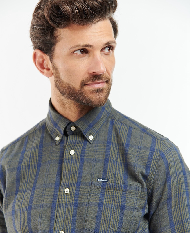 Camisas Barbour Inverbeg Tailored Hombre Gris | 230459-OQK