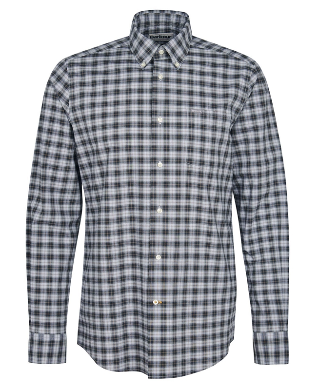 Camisas Barbour Lomond Tailored Hombre Verde Oliva | 730416-ISV
