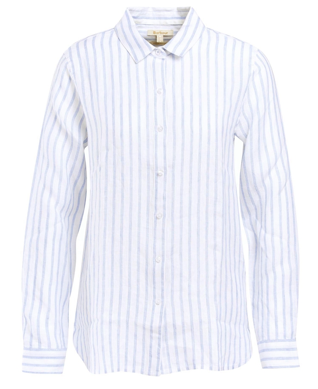 Camisas Barbour Marine Mujer Blancas | 693247-KOR