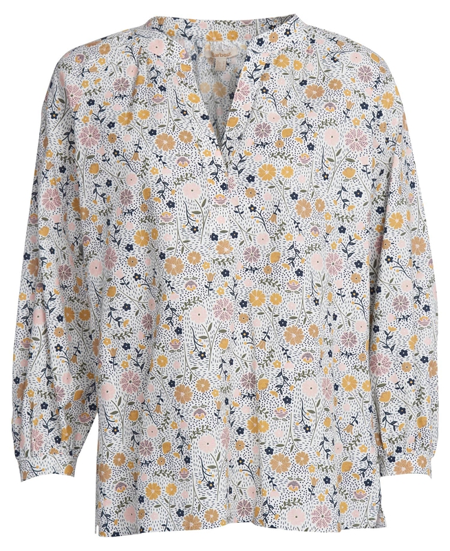 Camisas Barbour Melita Top Mujer Multicolor | 981704-YHG