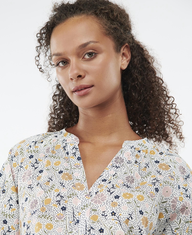 Camisas Barbour Melita Top Mujer Multicolor | 981704-YHG