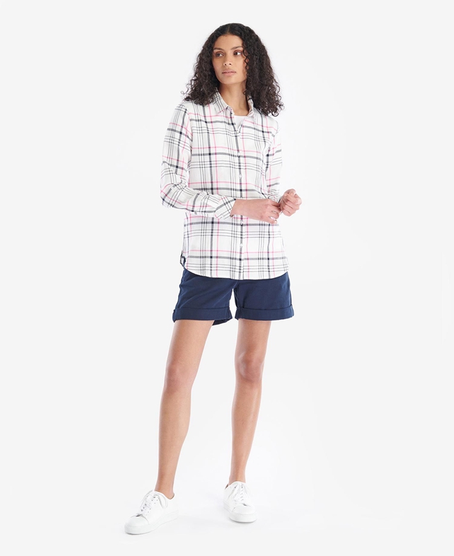 Camisas Barbour Shoreline Mujer Multicolor | 021987-REO