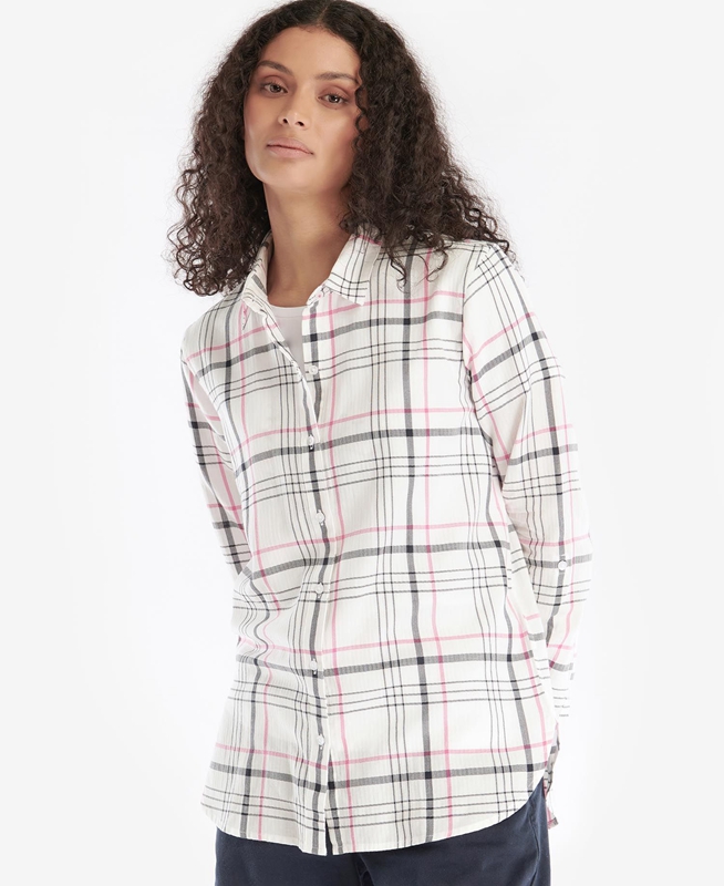Camisas Barbour Shoreline Mujer Multicolor | 021987-REO