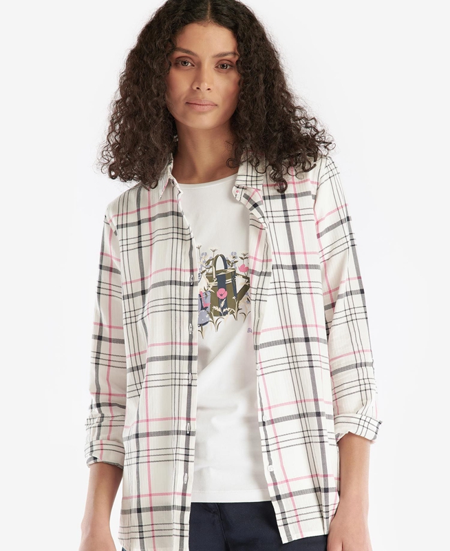 Camisas Barbour Shoreline Mujer Multicolor | 021987-REO