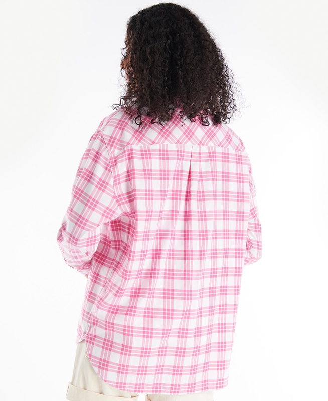 Camisas Barbour Willowherb Mujer Rosas | 083792-NFK