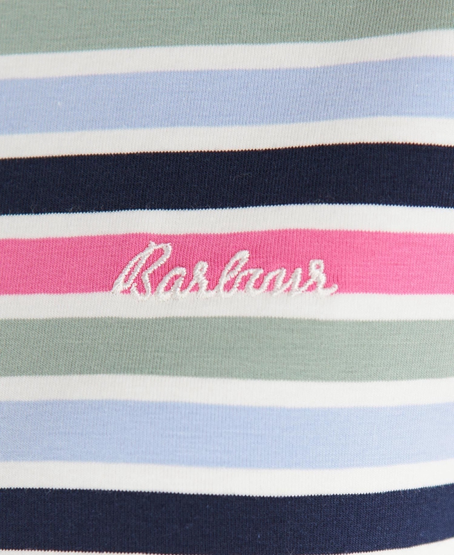 Camiseta Barbour Evergreen Top Mujer Multicolor | 637921-JOE