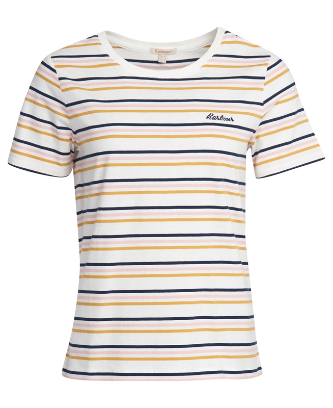Camiseta Barbour Picnic Top Mujer Blancas | 392814-AJD