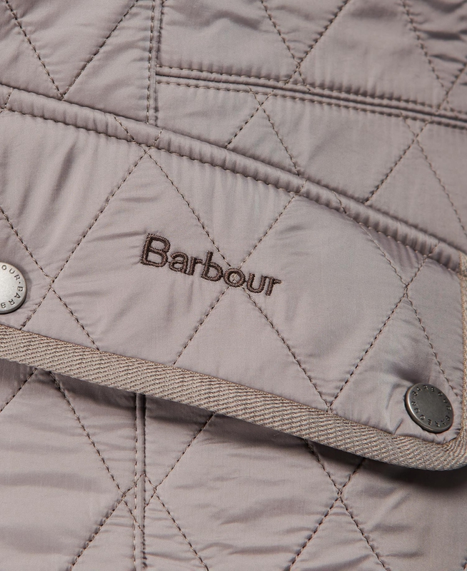 Chaleco Barbour Cavalry Mujer Gris | 903248-WMU