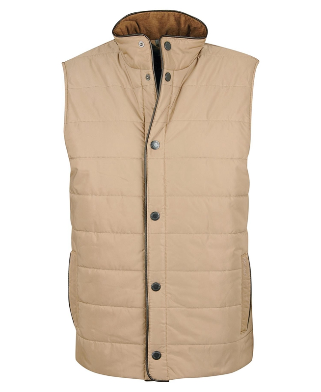 Chaleco Barbour Farnham Hombre Beige | 275081-IRH