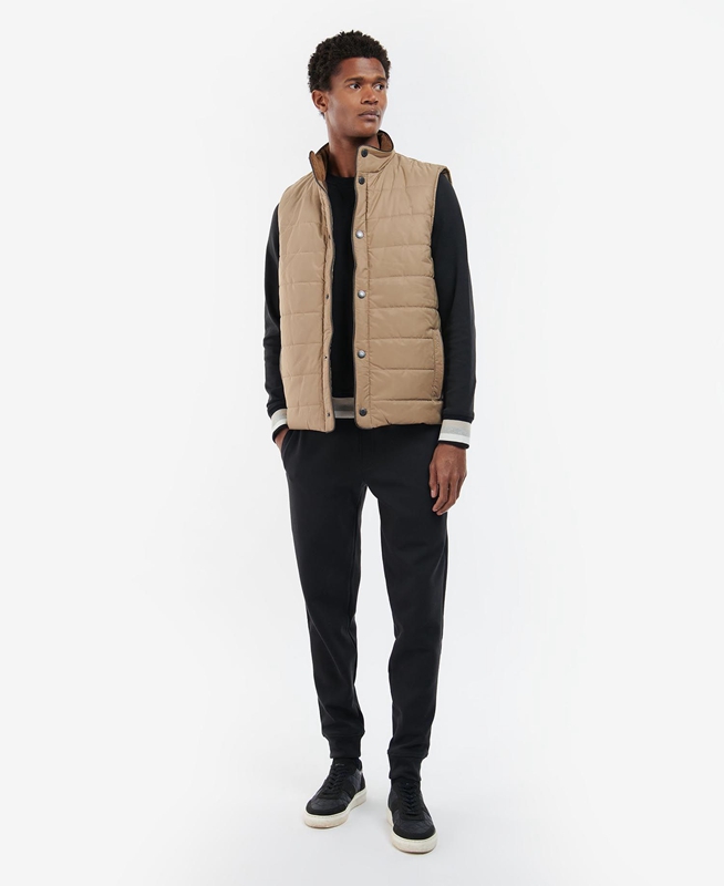 Chaleco Barbour Farnham Hombre Beige | 275081-IRH