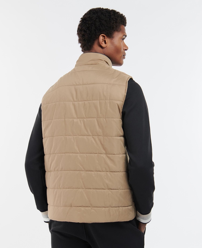 Chaleco Barbour Farnham Hombre Beige | 275081-IRH