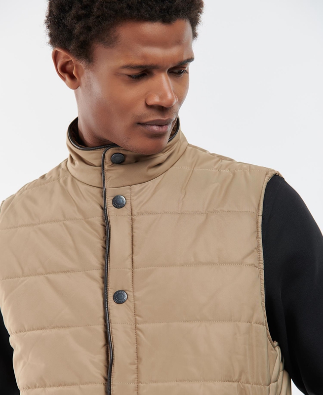 Chaleco Barbour Farnham Hombre Beige | 275081-IRH