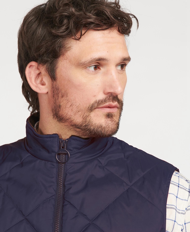 Chaleco Barbour Finn Hombre Azules | 635879-WMK