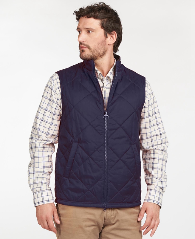 Chaleco Barbour Finn Hombre Azules | 635879-WMK