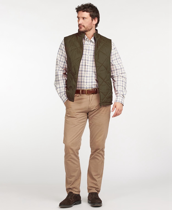 Chaleco Barbour Finn Hombre Verde | 867052-ACJ