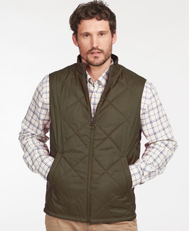 Chaleco Barbour Finn Hombre Verde | 867052-ACJ