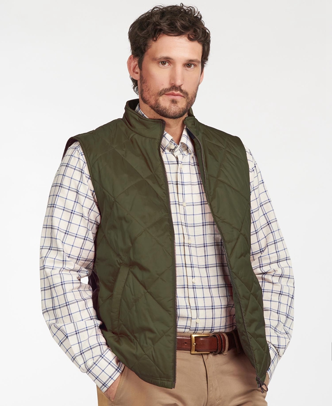 Chaleco Barbour Finn Hombre Verde | 867052-ACJ