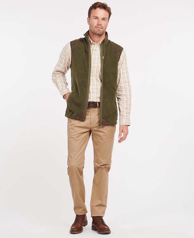 Chaleco Barbour Langdale Hombre Verde | 281796-MFP
