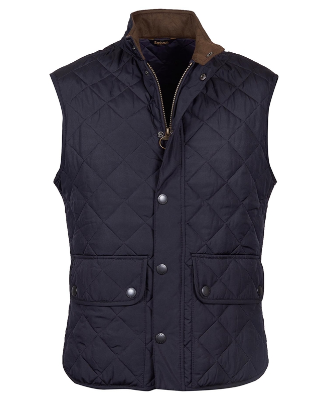 Chaleco Barbour Lowerdale Hombre Azul Marino | 342176-XHQ