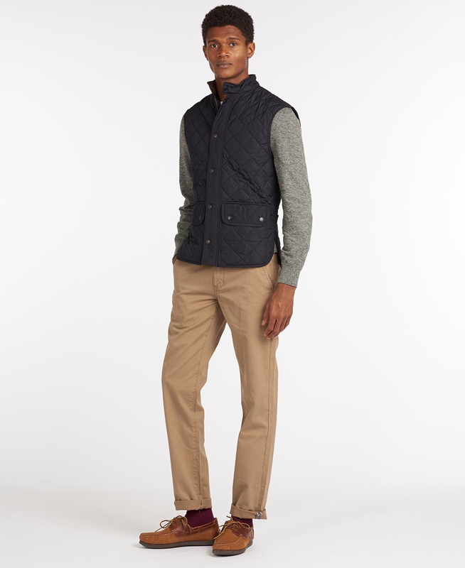 Chaleco Barbour Lowerdale Hombre Azul Marino | 342176-XHQ