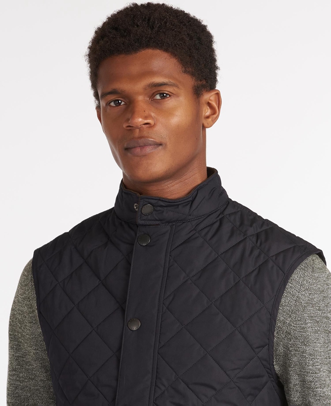 Chaleco Barbour Lowerdale Hombre Azul Marino | 342176-XHQ