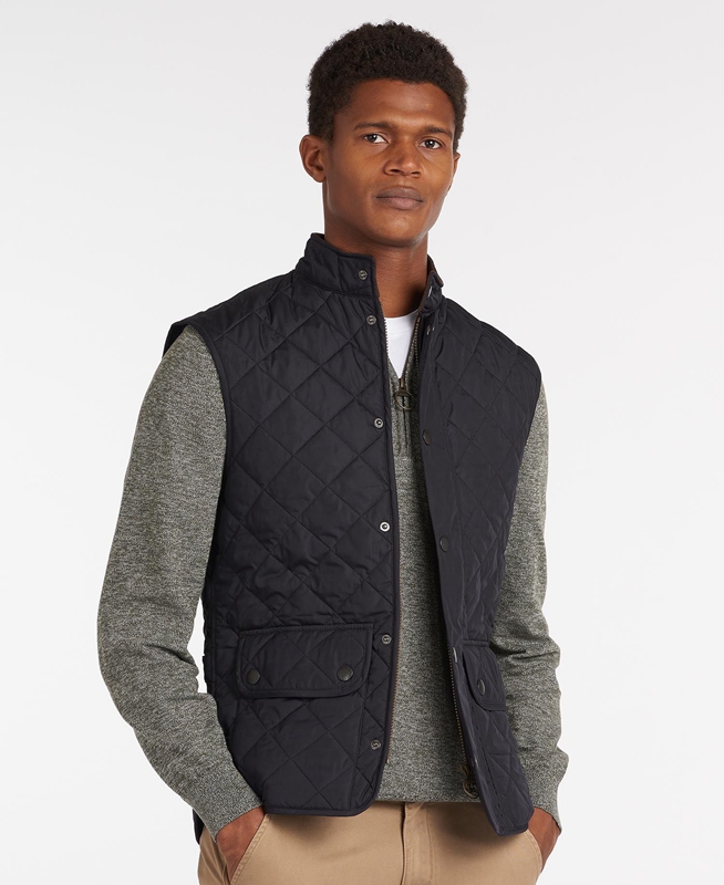 Chaleco Barbour Lowerdale Hombre Azul Marino | 342176-XHQ