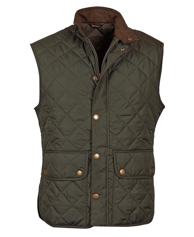 Chaleco Barbour Lowerdale Hombre Verde Oliva | 385941-CJN