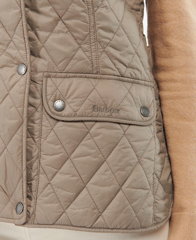 Chaleco Barbour Otterburn Mujer Gris | 936150-HMP