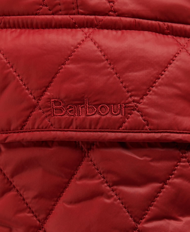 Chaleco Barbour Otterburn Mujer Rojas | 234798-SLW