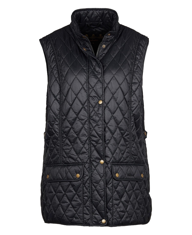 Chaleco Barbour Plus Otterburn Mujer Negras | 357906-DNR